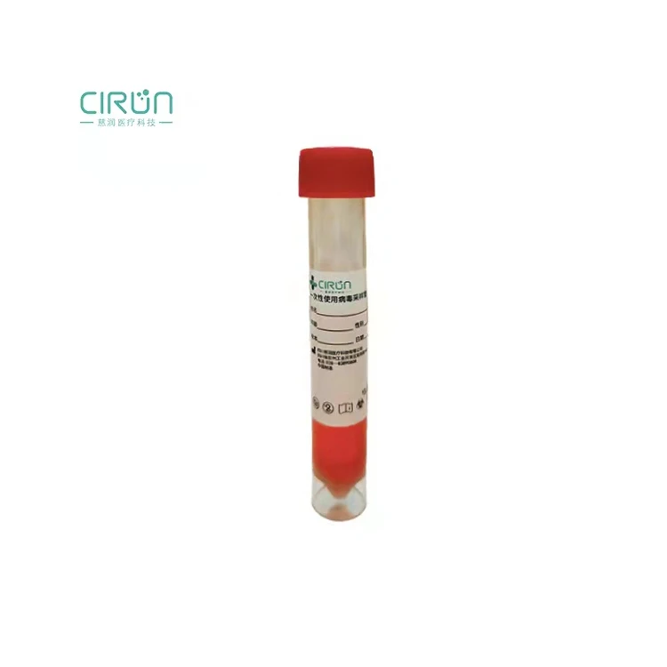 Manufacturer Hot Sale Virus Sample Collection Kit VTM Sterile Individual Packing Swab With CE and ISO13485