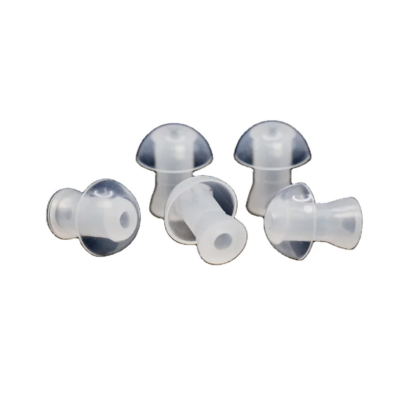 Medical Plastic wholesale white transparent headphone accessories domes spare parts accessories