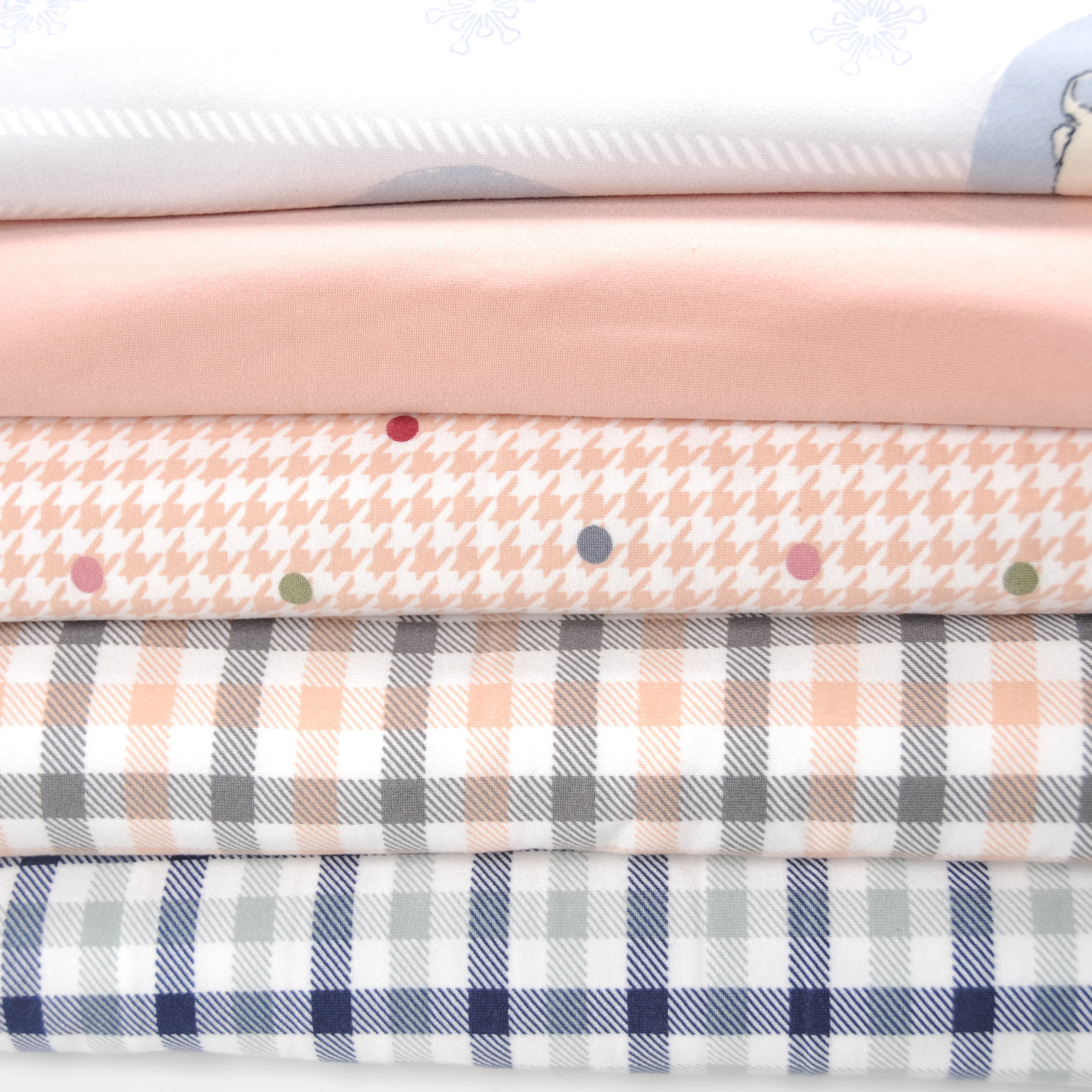 CHEAP PRICE HOT SALE DTY SPANDEX PEACH AND BRUSH KNIT FABRIC SOLID KNIT FABRIC FOR GARMENT PAJAMAS