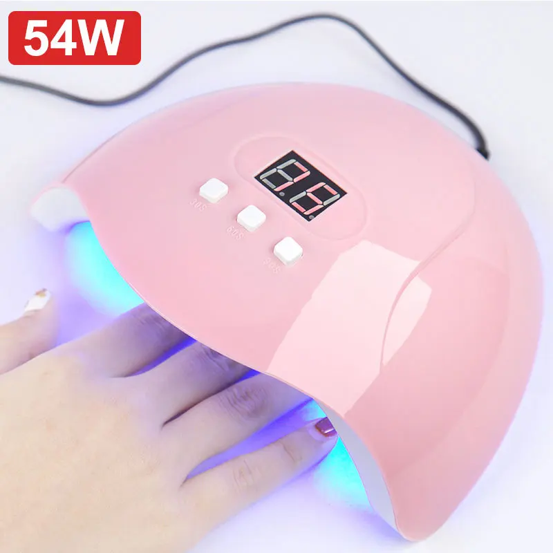 C238 Safeng Custom Sun X3 18 Leds UV Led Nail Lamp Professional 54W Nail Dryer Machine Nail Polish Curing Lamp For Woman