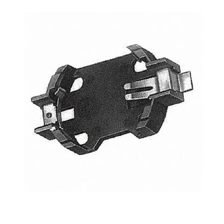 Popular New Products CR2032 Battery Holder BS-06-B4BK013 Black Battery Holder SMT BS-6 CR 2032 CR2032 Coin Cell Battery Case