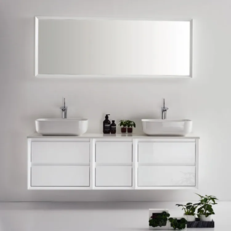 Wholesale Exquisite Design Bathroom Cabinet Bath White New Bathroom Vanity Furniture Cabinet Modern