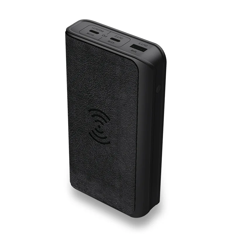 Wholesale Low price big capacity LED display portable mobile charger for laptop wireless power bank pd 100w for smartwatch