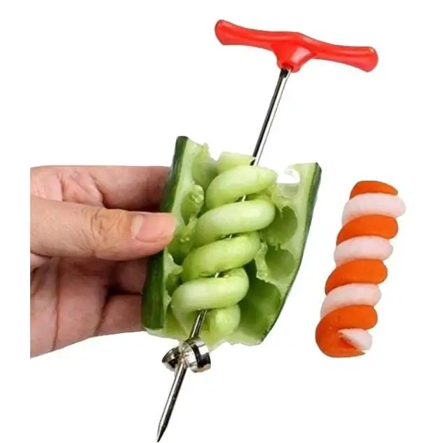 stainless steel fruit vegetable twist shredder juicer reamer Vegetable Chopper peeler remover