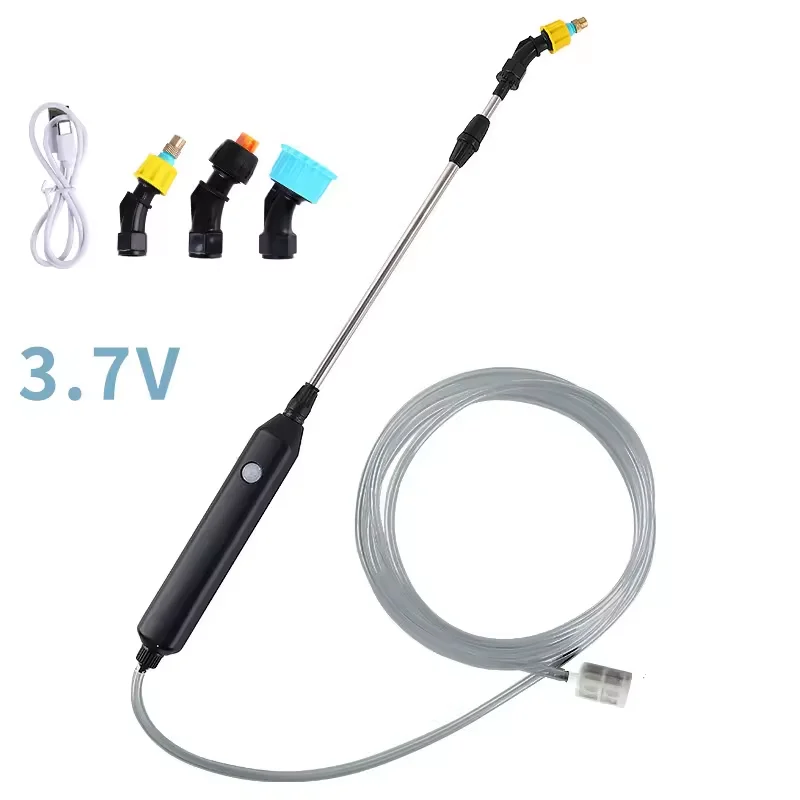 Portable Electric Garden Sprayer with 5m Pipe for Watering Flowers Outdoor Garden Spray Gun Household Product