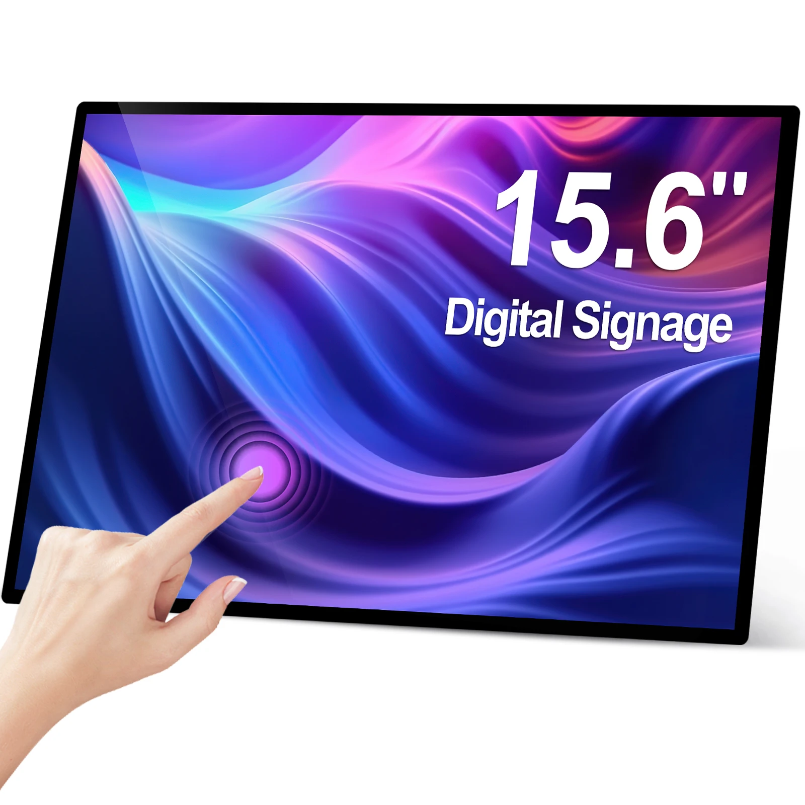 15.6 Inch Wall Mounted IPS Panel Capacitive Touch Screen Android 5G Digital Signage Smart Interactive panel On Tablets