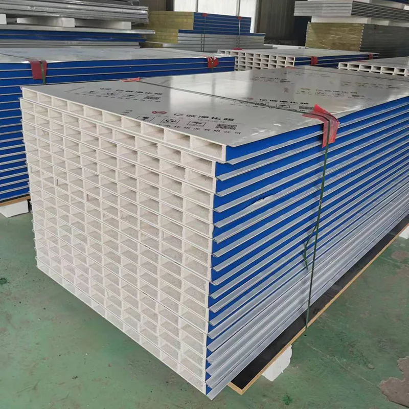 Factory Price Building Panel Structural Insulated Panels 115mm-311mm MGO Board Hollow Sandwich Panel