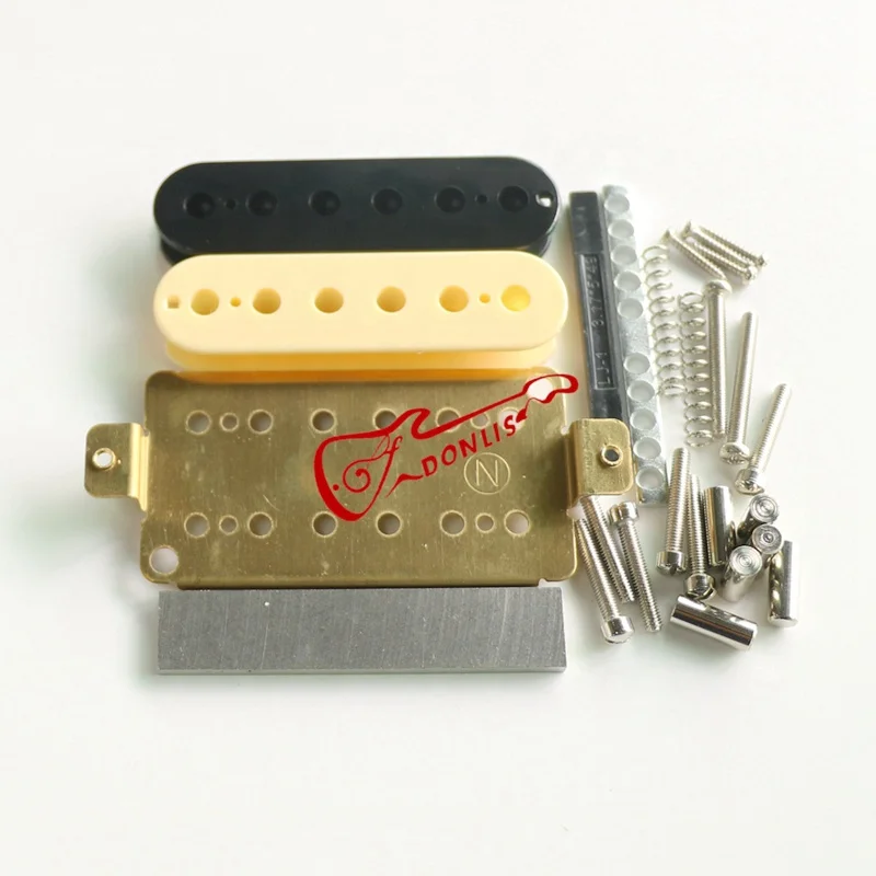 Donlis Quality Alnico Magnet Humbucker Guitar Pickup Kits With PA Nylon and Fiber Material Bobbins and thread top slugs