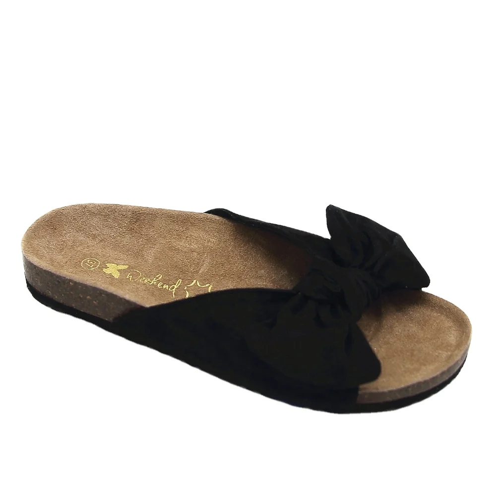 Недорогие женские шлепанцы на заказ, сандалии с пробковой подошвой, шлепанцы из ЭВА