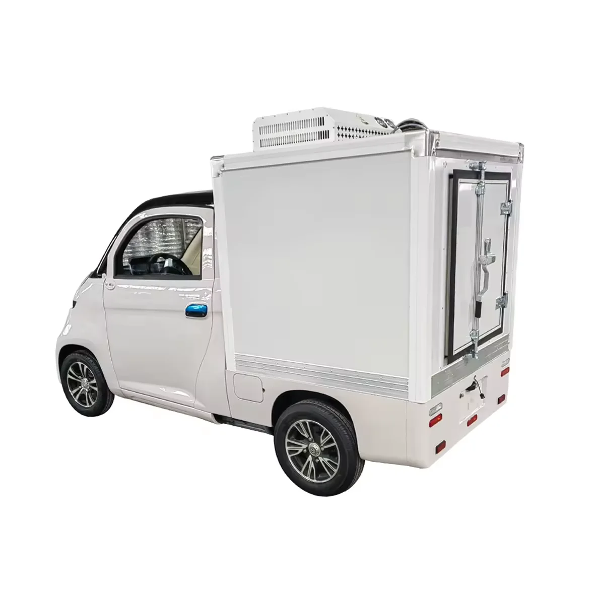 eec certification electric cars for european market 5kw 230km delivery cargo transport pick up van