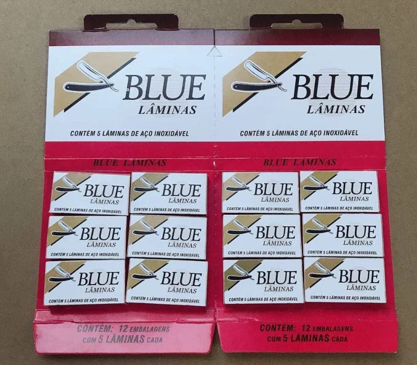 Double Edge razor Blade Safety Razor Blade Stainless Steel Box Packed Chromium coating No logo