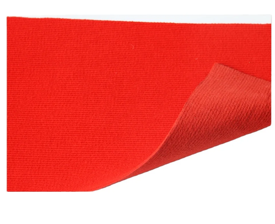 Polyester Needle punch carpet Commercial exhibition carpet cheap  wedding carpet