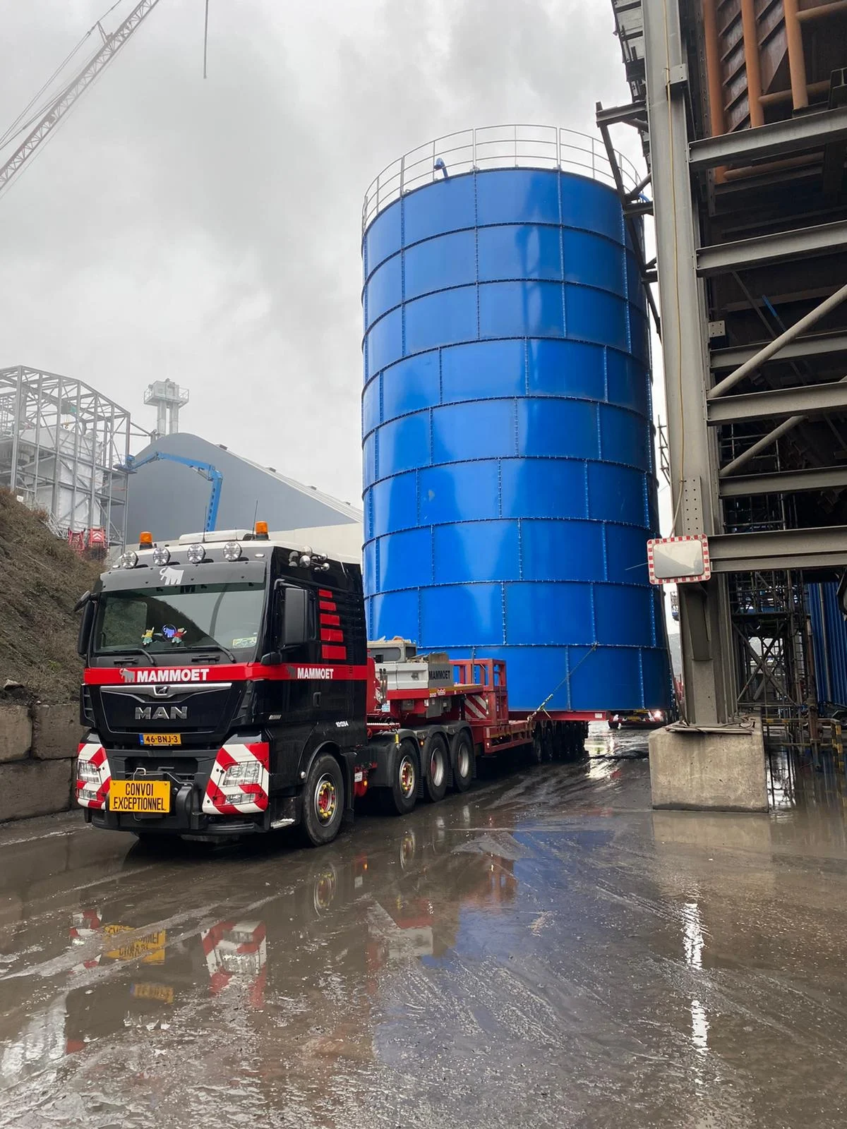 1000 ton Capacity CEMENT SILO, TRUCK LOAD TERMINAL