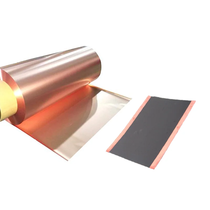 Электродная медная фольга для литиевой батареи коллектор тока лист медной фольги