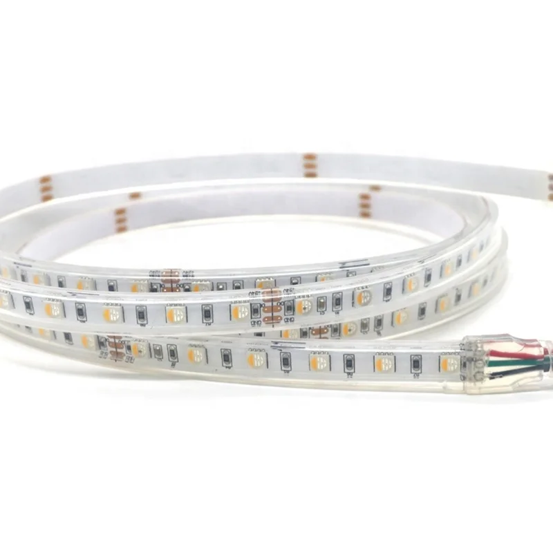 DC24V WIFI Bluetooth Tuya APP Control RGBW LED Strip Light Outdoor Waterproof Led Light Strip