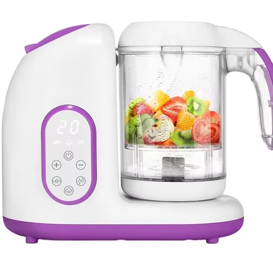 4 In 1 Multi-Function Baby Food Blender Hospital Grade Digital Food Blender Maker Automatic Complementary Food Machine Processor