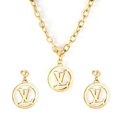 Hot Selling Bracelet Jewelry Stainless Steel Earrings Necklace Fashion Brans Letter C Bracelet For Women Gifts Jewelry