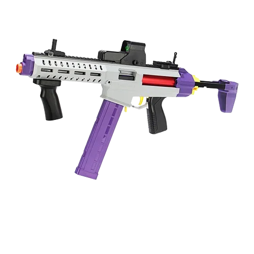 VP481 Nylon Alloy Adult Soft Bullet Gun Launcher Can Fire Toy Gun Boy Toy Submachine Gun Model