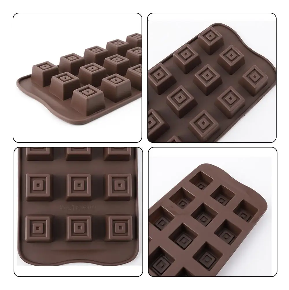 3D Custom Unique Break-Apart Silicone Candy Mold Trays Polycarbonate Chocolate Mold