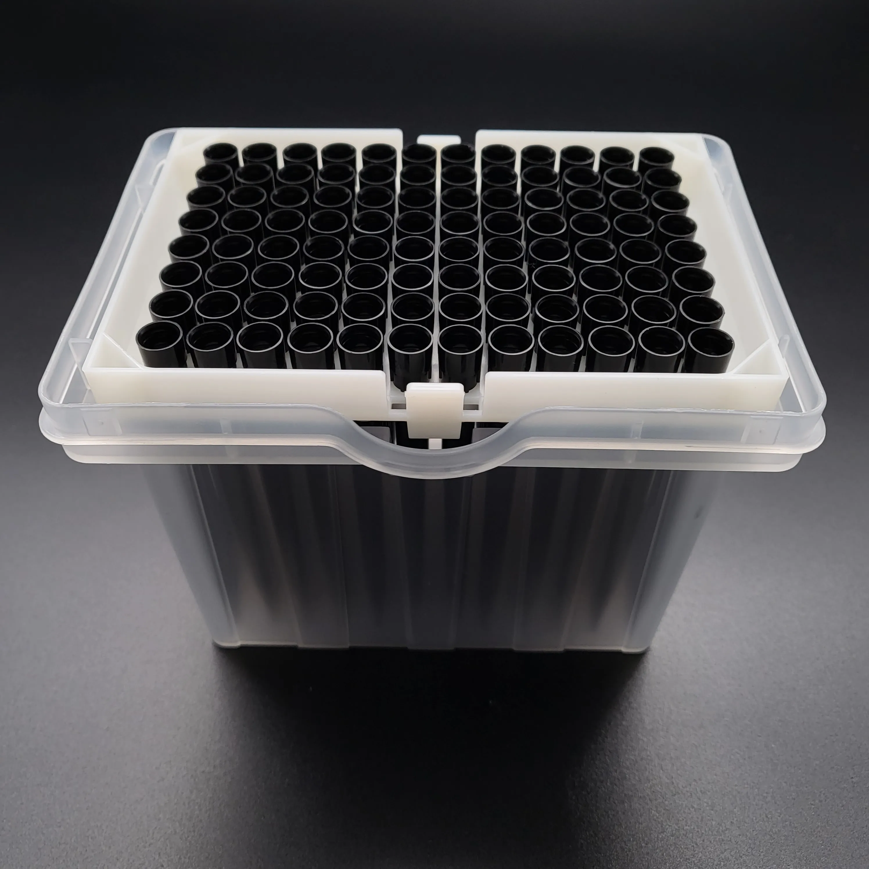 1000ul Disposable 1000ul Black Color Tecan Conductive Robotic Tip Pipette Tips