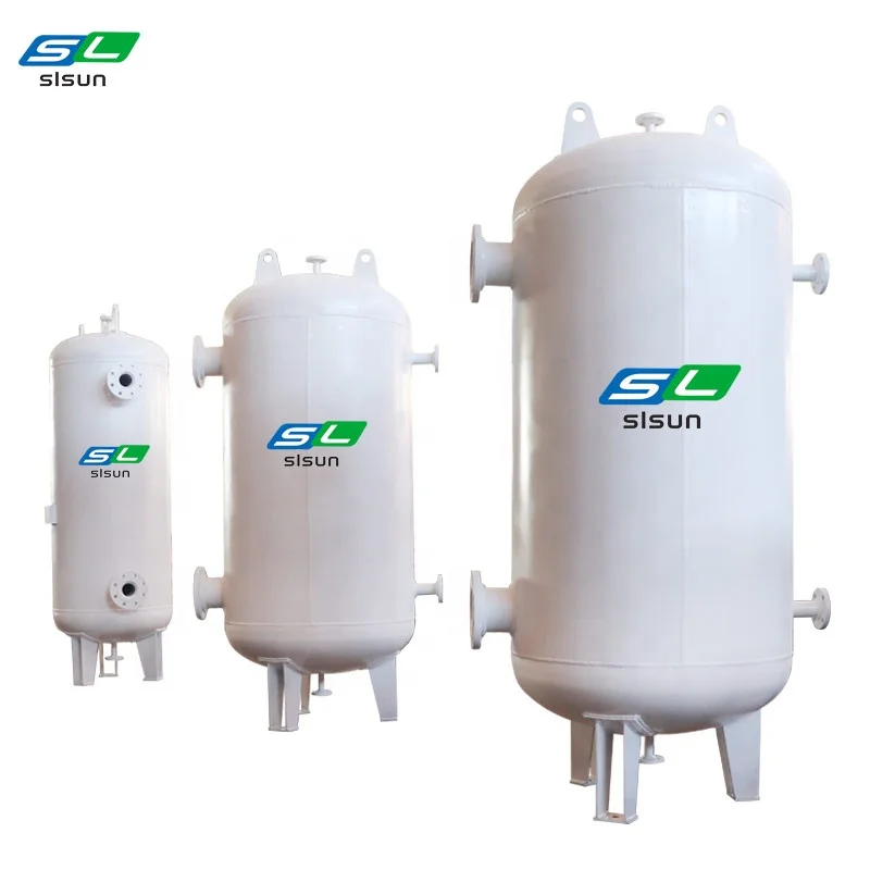 Customized acid liquid Receiver Hydrogen buffer N2 CO2 compressed Air Oxygen storage Tank