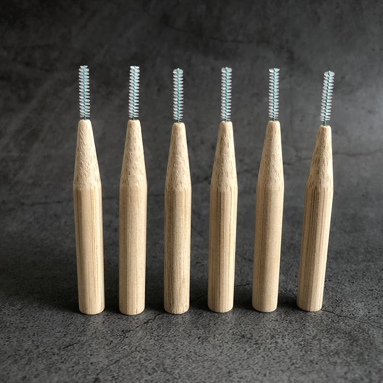 Wholesale Portable Reusable Toothbrush Toothpick Dental Interdental Brush For Teeth Cleaning