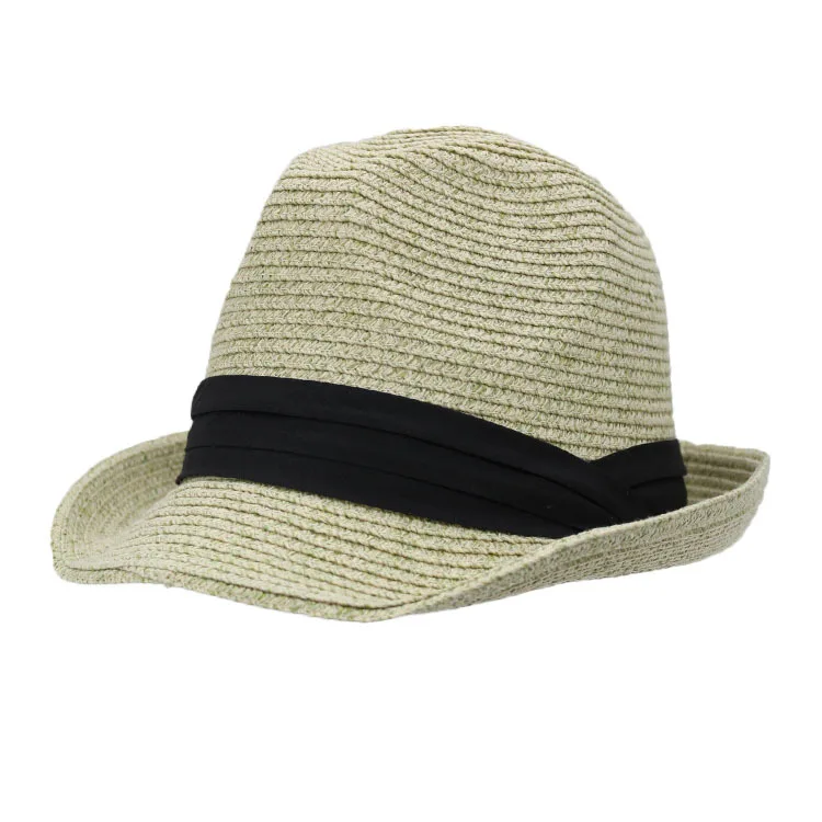 GG Wholesale Purple Straw Hat For Men And Women  Sunshade And UV Protection With Brim Hat