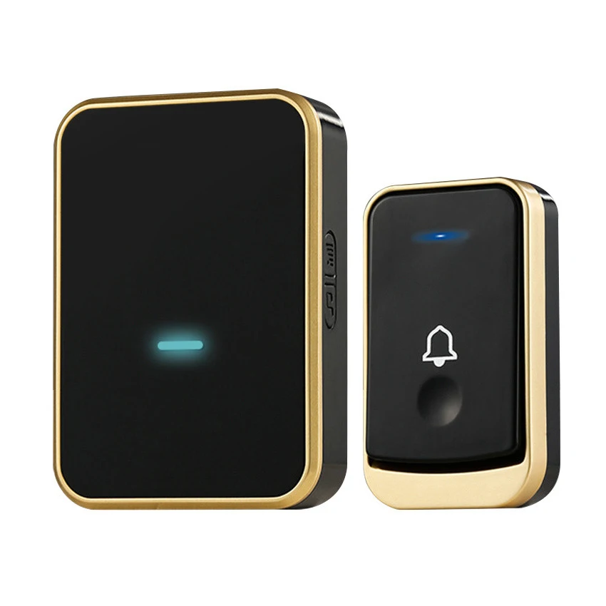 300m Distance Wireless Outdoor Doorbell Waterproof Battery Required Cordless Door Bell for Elder