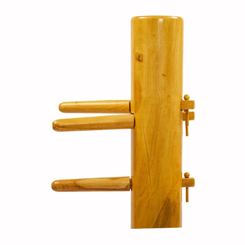China Factory Cheap Price wing chun wooden dummy 65kg kung fu wooden dummy wing chun equipment arms martial arts wing chun dummy