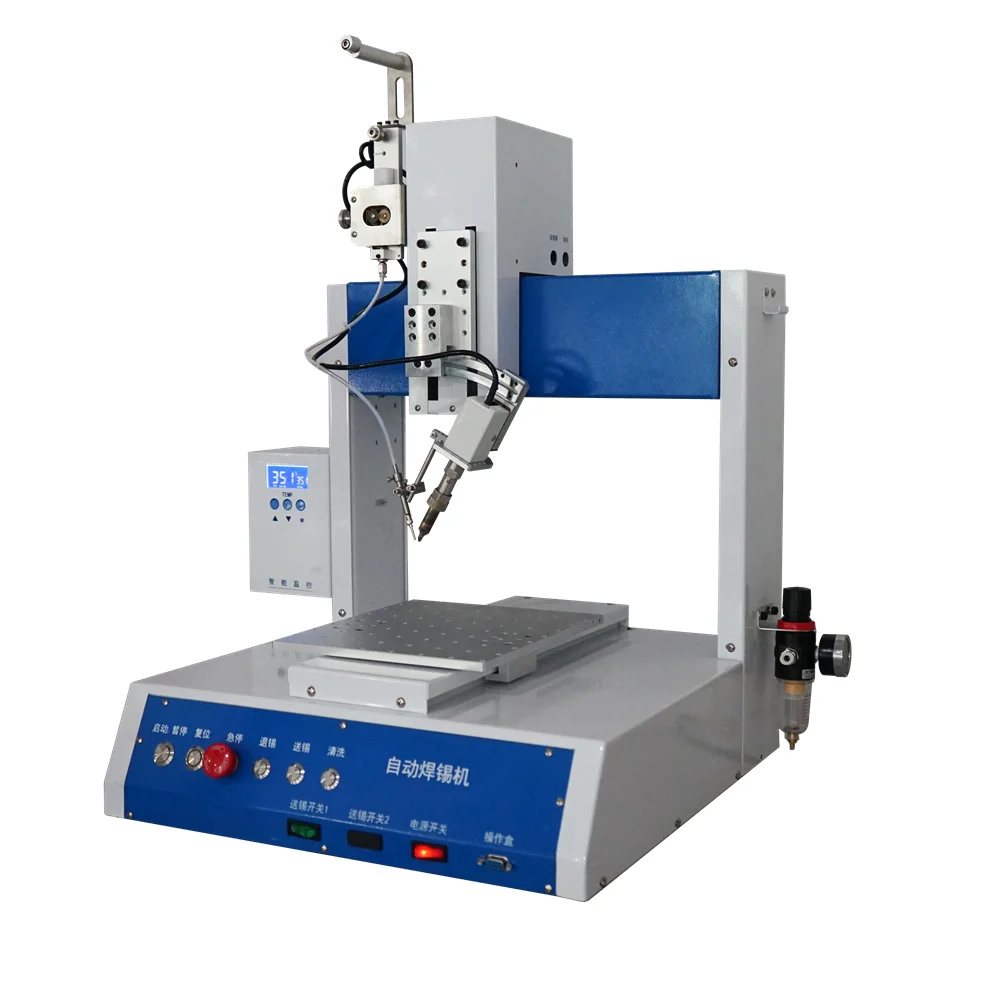 usb automatic soldering machine PCB Led lights automatic Socket Soldering Machine Three Axes Automatic Soldering Machine