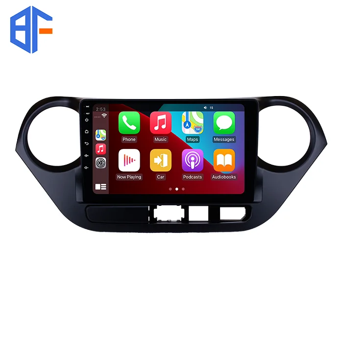 Car Audio for Hyundai Grand i10 LHD 2013-2016 360 Camera System Wireless Carplay Android Auto Android 10 8 Core Car Radio