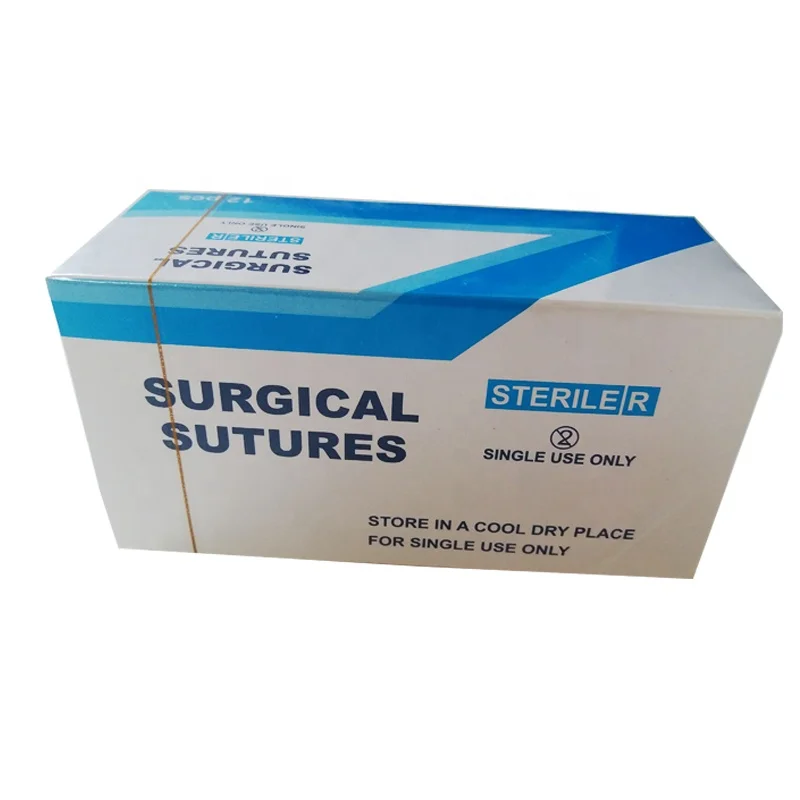 Absorbable Surgical Suture Medical Suture PGLA 910 Polyglycolic Acid PGA Suture