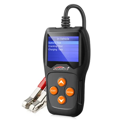 2.4 inch TFT Color Screen Car Code Reader KW600 Car Electric Vehicle Motorcycle Battery 12V Test Diagnostic Instrument