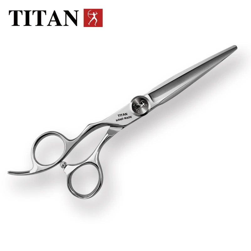 titan professional hair tools vg10 steel  6.0 inch left handle hair cutting  barber cutting thinning scissors