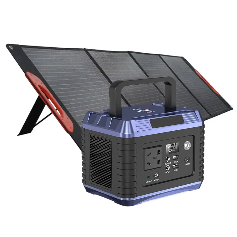 OEM/ODM Power Station Outdoor Camping Lifepo4 Battery 200W 300W 500W AC Type-c USB Solar Generator