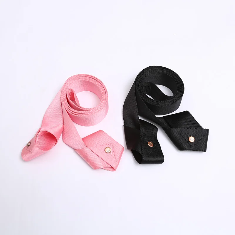 Senior Pure color of Nylon Yoga mat straps for carrying adjustable Jacquard patterns