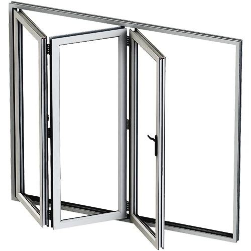 Outdoor exterior patio folding door aluminum bi-fold australian style vertical folding doors bi folding glass door