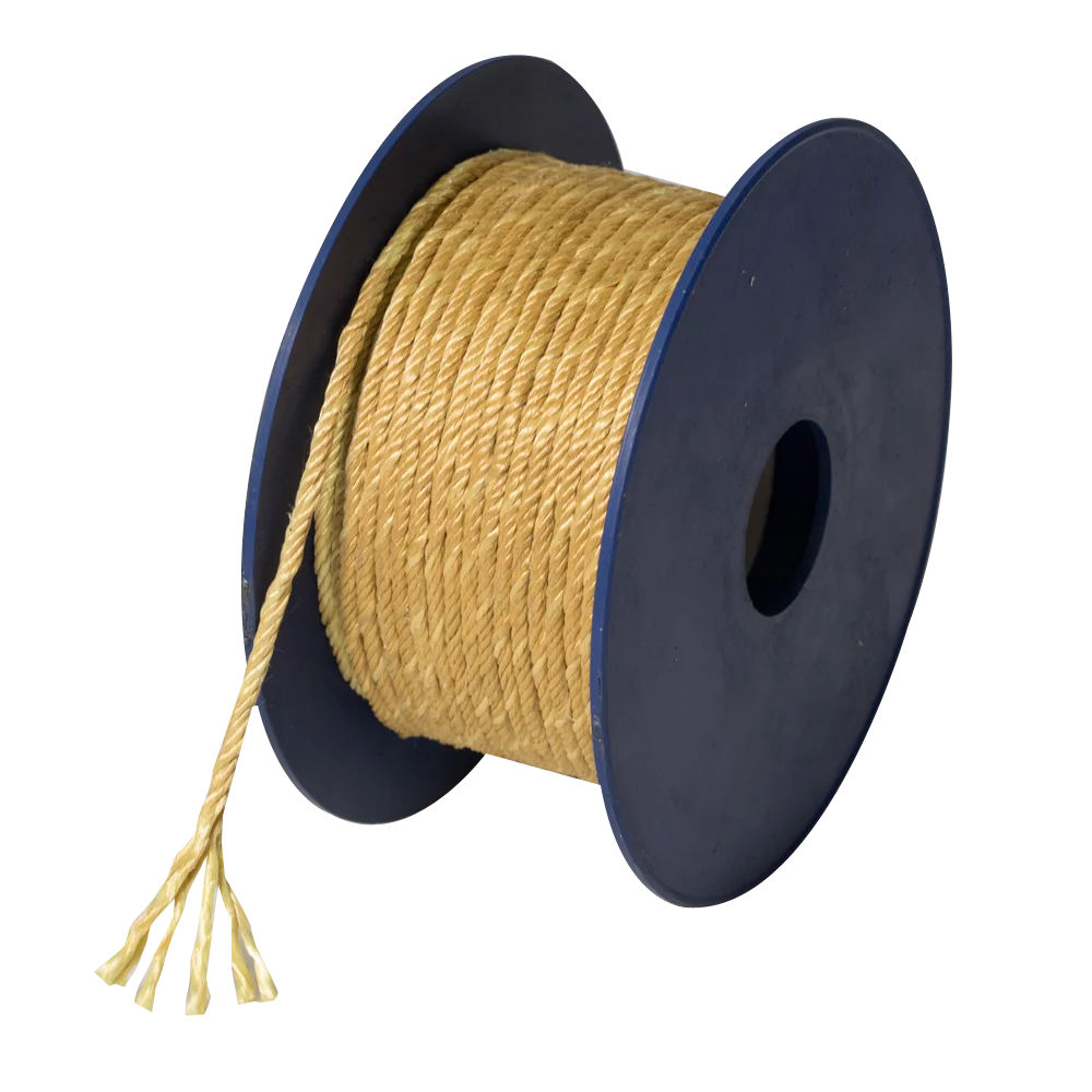 Factory Directly Sale Good Resilience Chemical Resistance Braided Rope Sealing Cut Resistant Para Aramid Fiber Filament Yarn