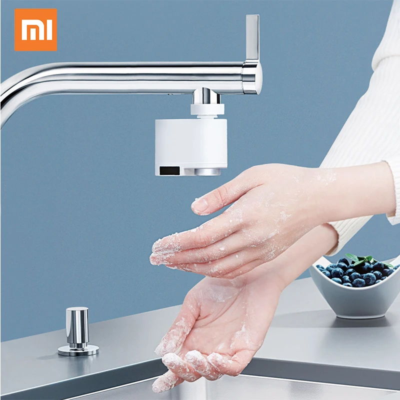 Автоматический смеситель воды Xiaomi Mijia Zanjia, кран с инфракрасным датчиком, энергосберегающее устройство, кухонная насадка