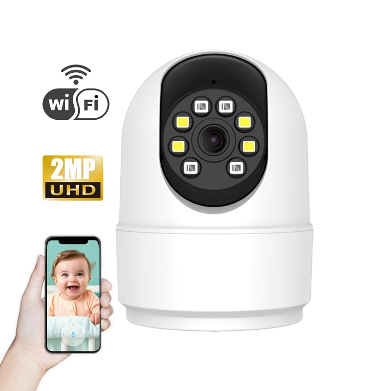 Mini 1080p 1MP Smart Home CCTV IP Security Camera Wireless Wi-fi Indoor Network Camera Night Vision Wifi Camera