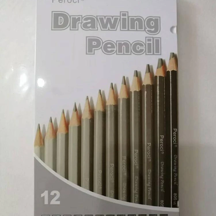Drawing Wooden 3H 2H H HB B 2B 3B 4B 5B 6B 7B 8B 9B  Charcoal Sketch Pencil