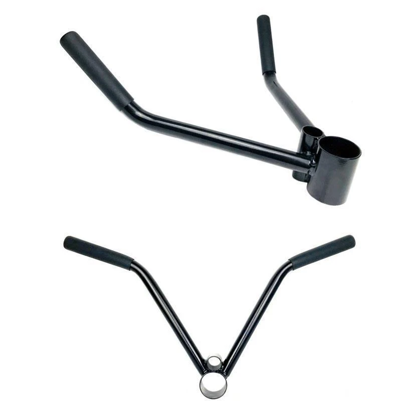 Barbell Multi-Grip T Bar Row Handle, Landmine Attachment Fits 1 & 2 Inch Bars