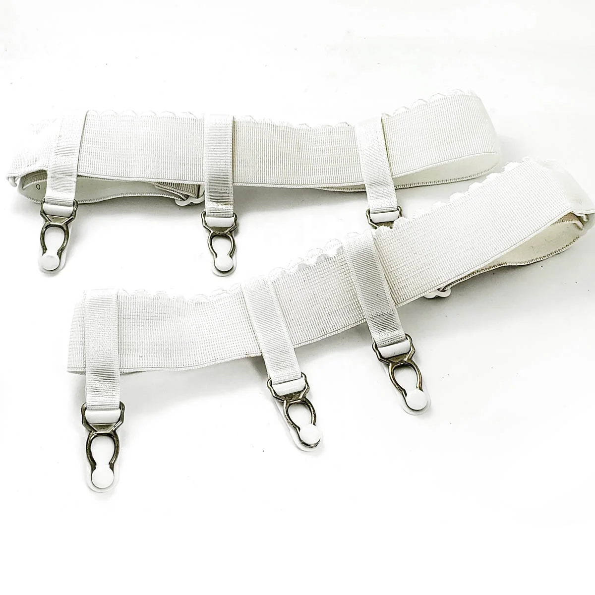 Factory Custom Anti-slip Silicone Sexy Elastic Thigh High Stockings Suspender Women Lingerie Garter Belt