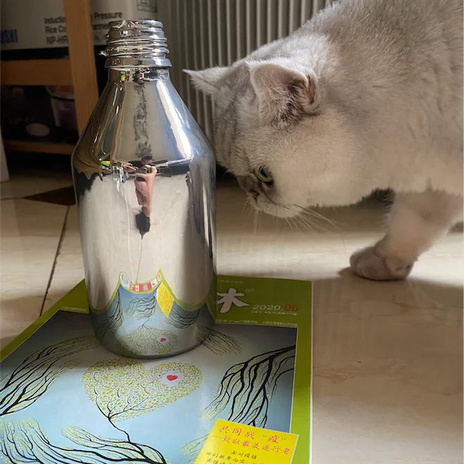 
Chrome Powder on Glass 