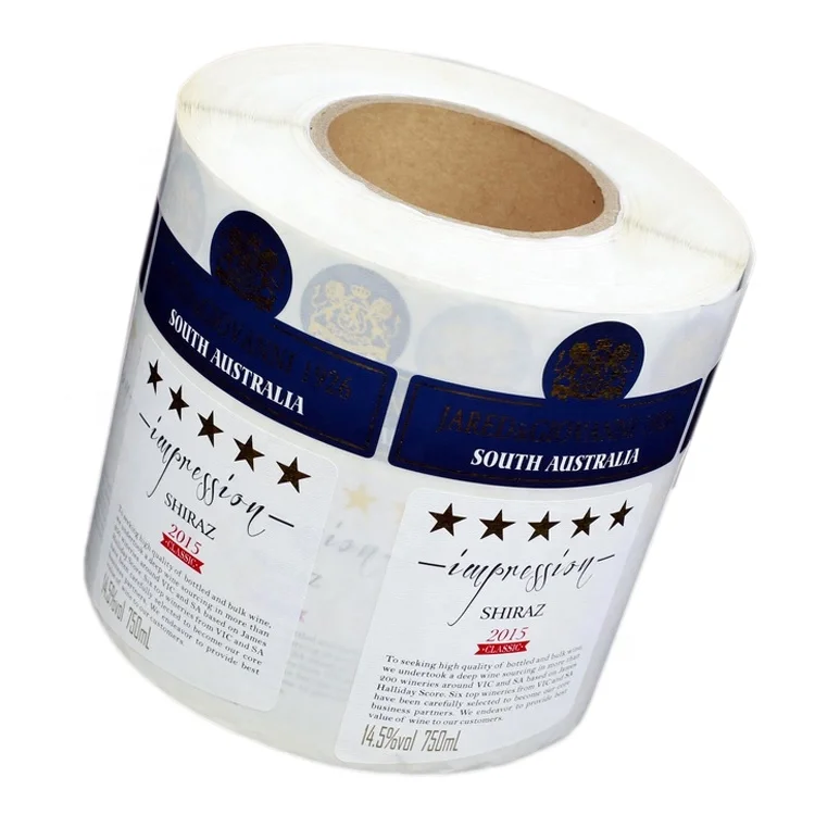 Индивидуальный дизайн бренда, логотип на заказ, металлические наклейки для вина