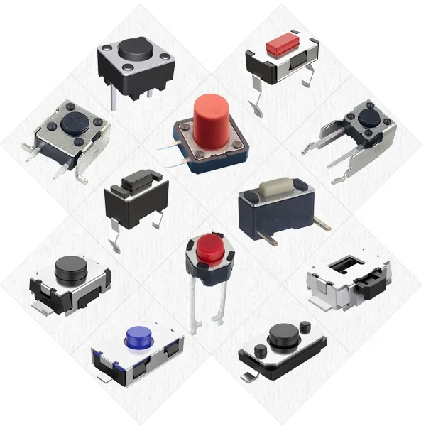 3x4 мм с несколькими приводами высотой smd smt тактильный переключатель верхний