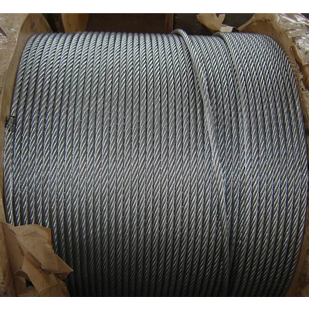 6x37 12mm crane rope steel wire rope
