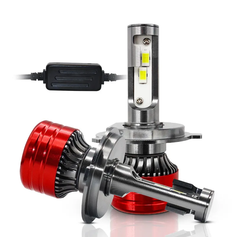 New Model Csp Car LED Headlight Auto Lighting System H1 H4 H7 9005 50W 10000lm Car LED Headlights H4