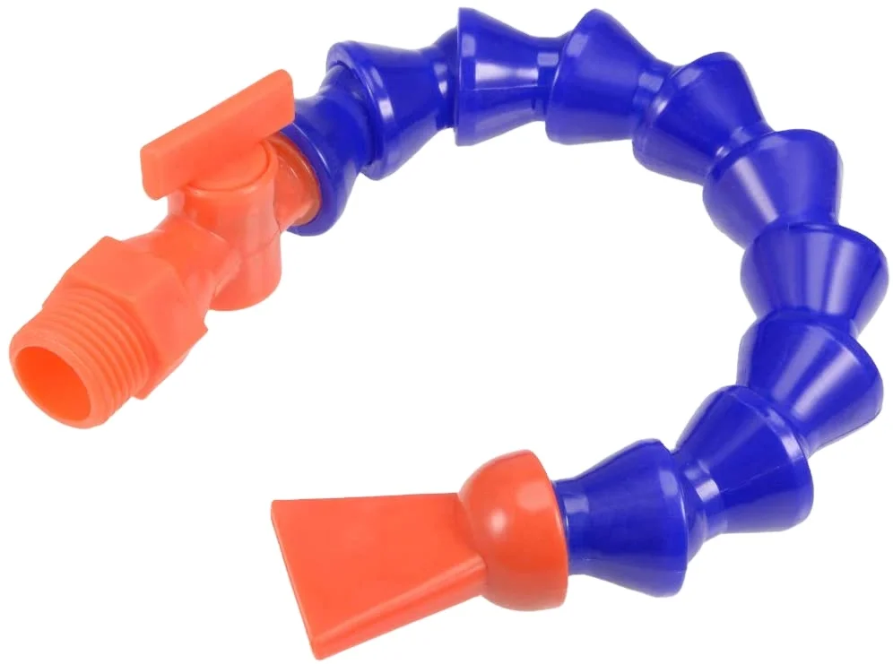 Plastic G1/4 flexible round cock water cooling tube pipe for CNC Machines Cooling Pipes