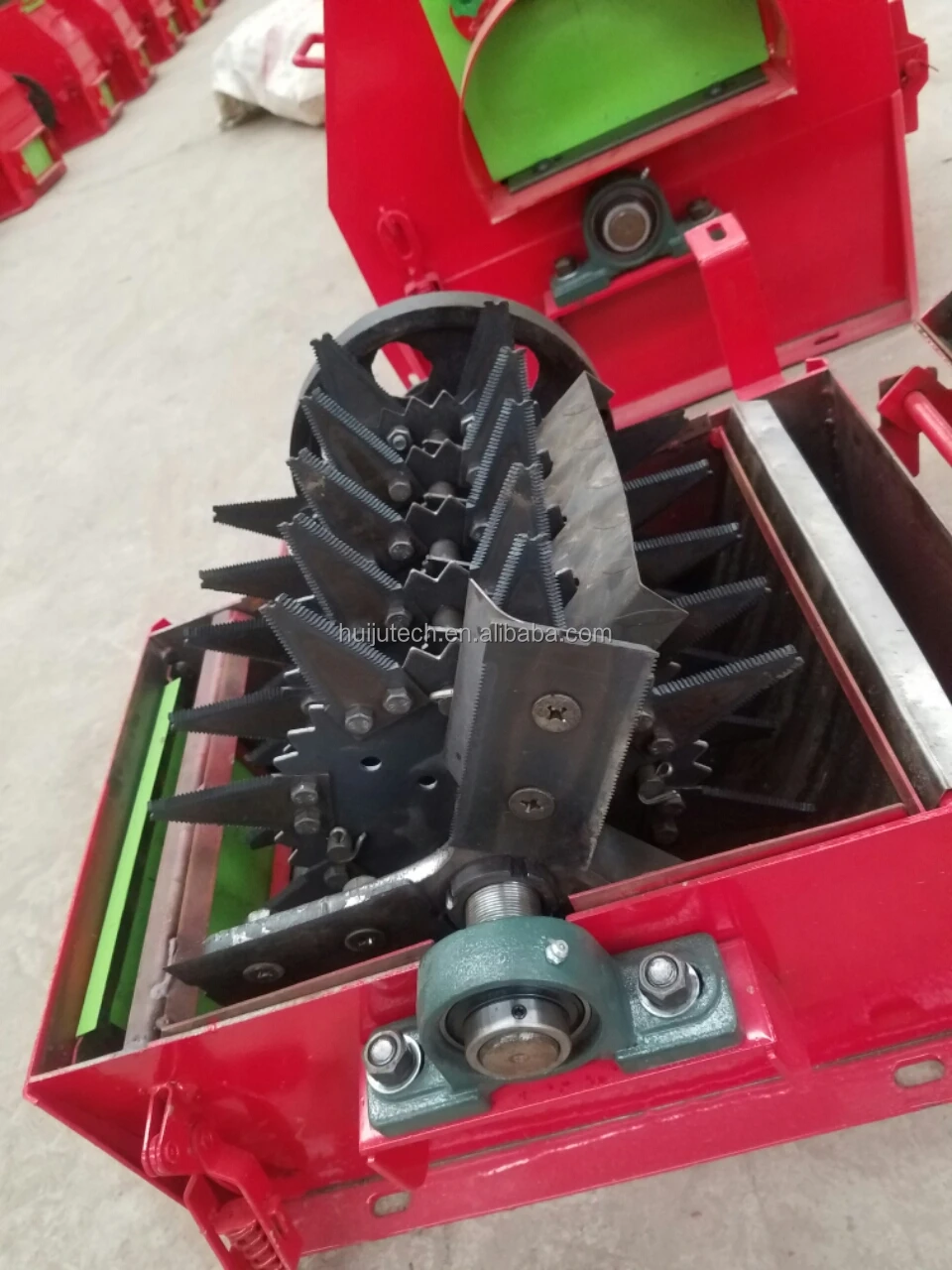 3KW Straw Hammer Mill Crusher Grass Chopper HJ-G002 Agriculture Machinery Chaff Cutter for Feed Pellet Line